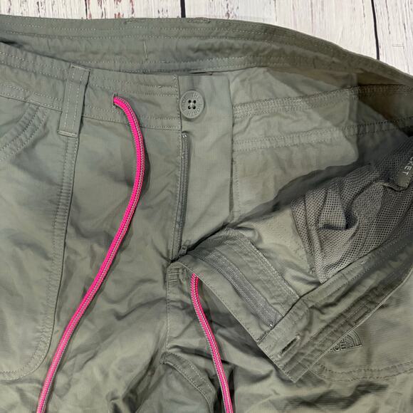 The North Face Horizon II Sage Green Hiking Pants Women’s 10 Quick Dry Nylon - Picture 3 of 13